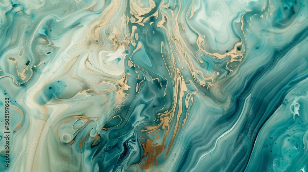 Obraz premium Green abstract stone texture background. Green abstract texture background.