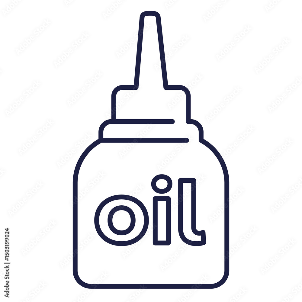 lubricant, oiler icon, line png design lubricant, oiler icon, line png design