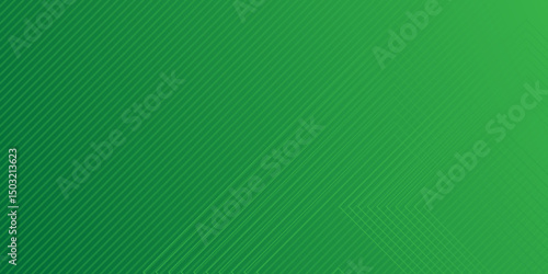 green abstract background. Glowing particles line dynamic background. light green and turquoise tones background for modern artwork and wallpaper. Cool banner with copy space for page, cover, website.