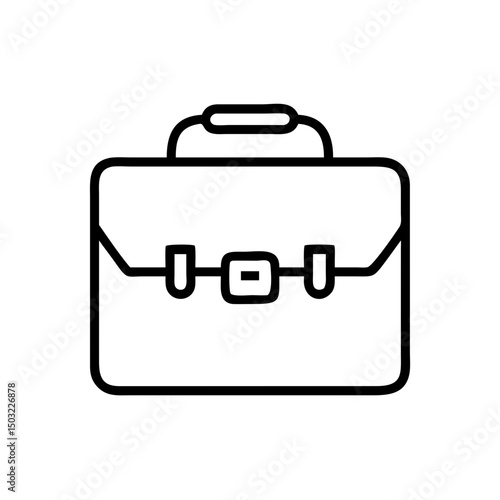 briefcase icon vector illustration
