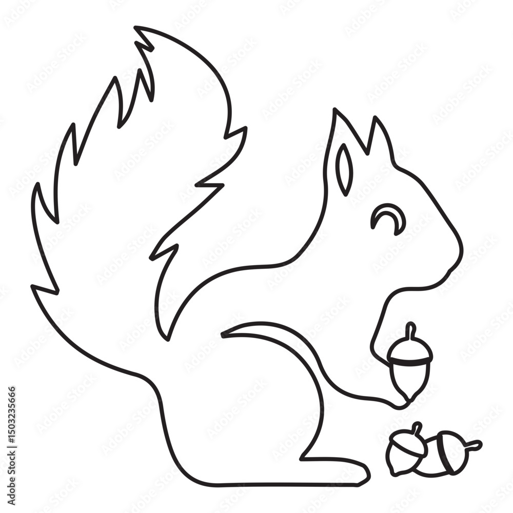 squirrel line squirrel line