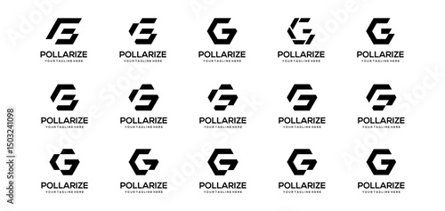 company logo design . letter g vector logo design.