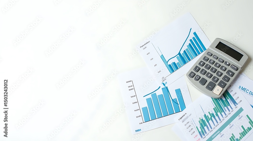 Obraz premium stock market chart