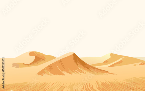 majestic desert peaks and dunes