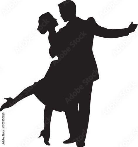 Bride and Groom Wedding Silhouette

Just Married Couple Vector Art

Elegant Wedding Moment Illustration

Romantic Bride & Groom Pose

Classic Wedding Couple Silhouette