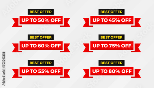 Discount Sale Banner vector template. special offer, big sale, final sale, flash sale background. Discount Promotion marketing poster design for web and Social.
