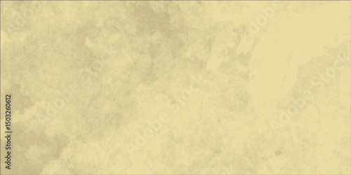 Abstract design with brown color old concrete wall texture background and old paper texture background .Modern design with vintage paper texture. Close up retro plain beige color cement material.	