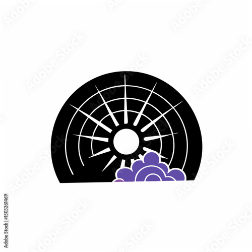 creative Silhouette Ozone Layer Vector Illustration