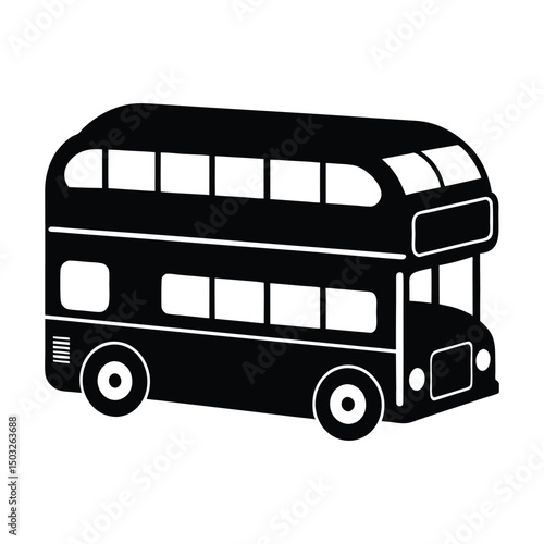 double decker bus icon