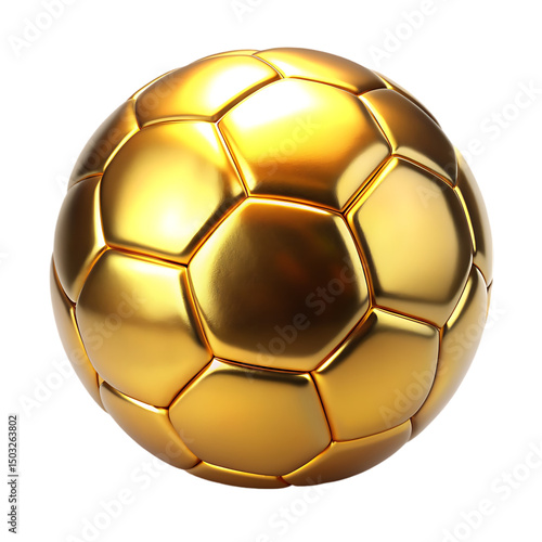 Gold Soccer Ball: Image