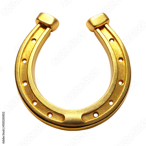 Gold Horseshoe: Luck & Charm