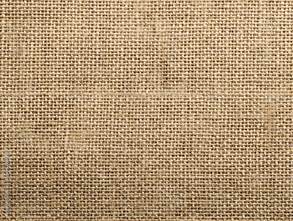 Rough Burlap Fabric: An up-close shot of coarse woven burlap, with its natural texture and neutral tones, ready for design. Rough Burlap Fabric: An up-close shot of coarse woven burlap, with its natural texture and neutral tones, ready for design.