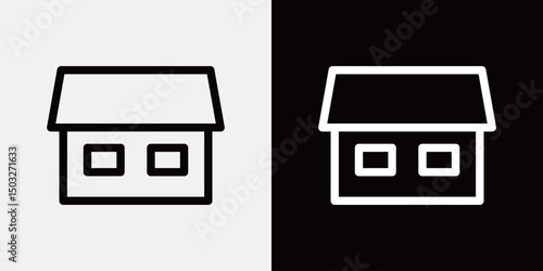 建物のアイコンセット
