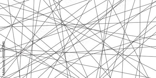 Abstract black lines with white background. Creative and geometric shape with luxury pattern and paper texture design. abstract background with stripes for website design Technology background.	
