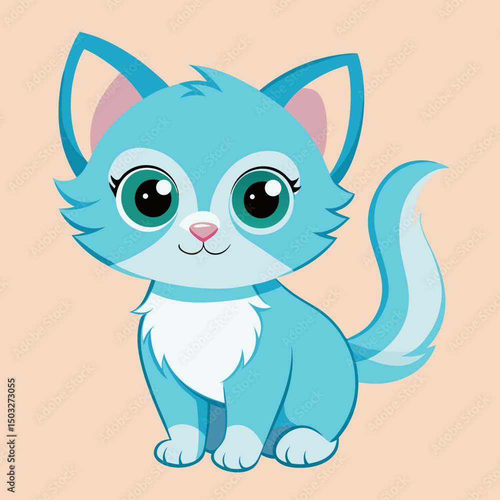 cute vector cartoon cat cute vector cartoon cat