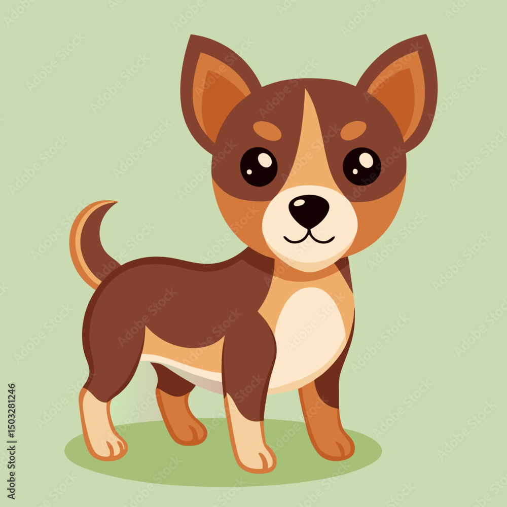 cute cartoon vector dog cute cartoon vector dog