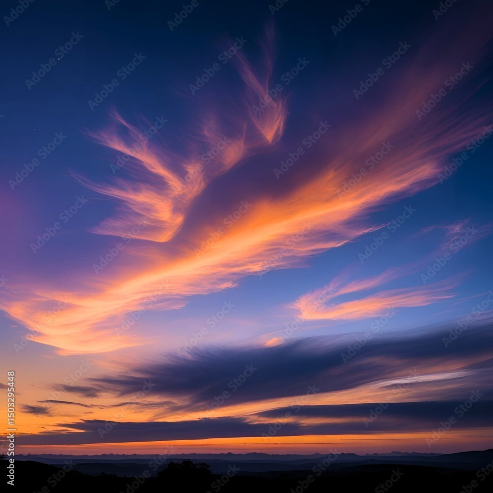 Fototapeta premium sunset over the sea