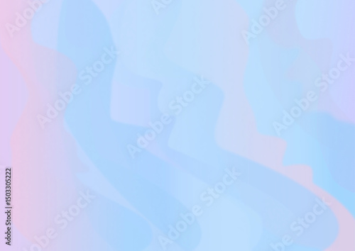 Abstract background with soft pastel colors, primarily featuring light blue, pink, and lavender hues. Smooth, flowing shapes create a gradient effect, blending seamlessly across the image. 