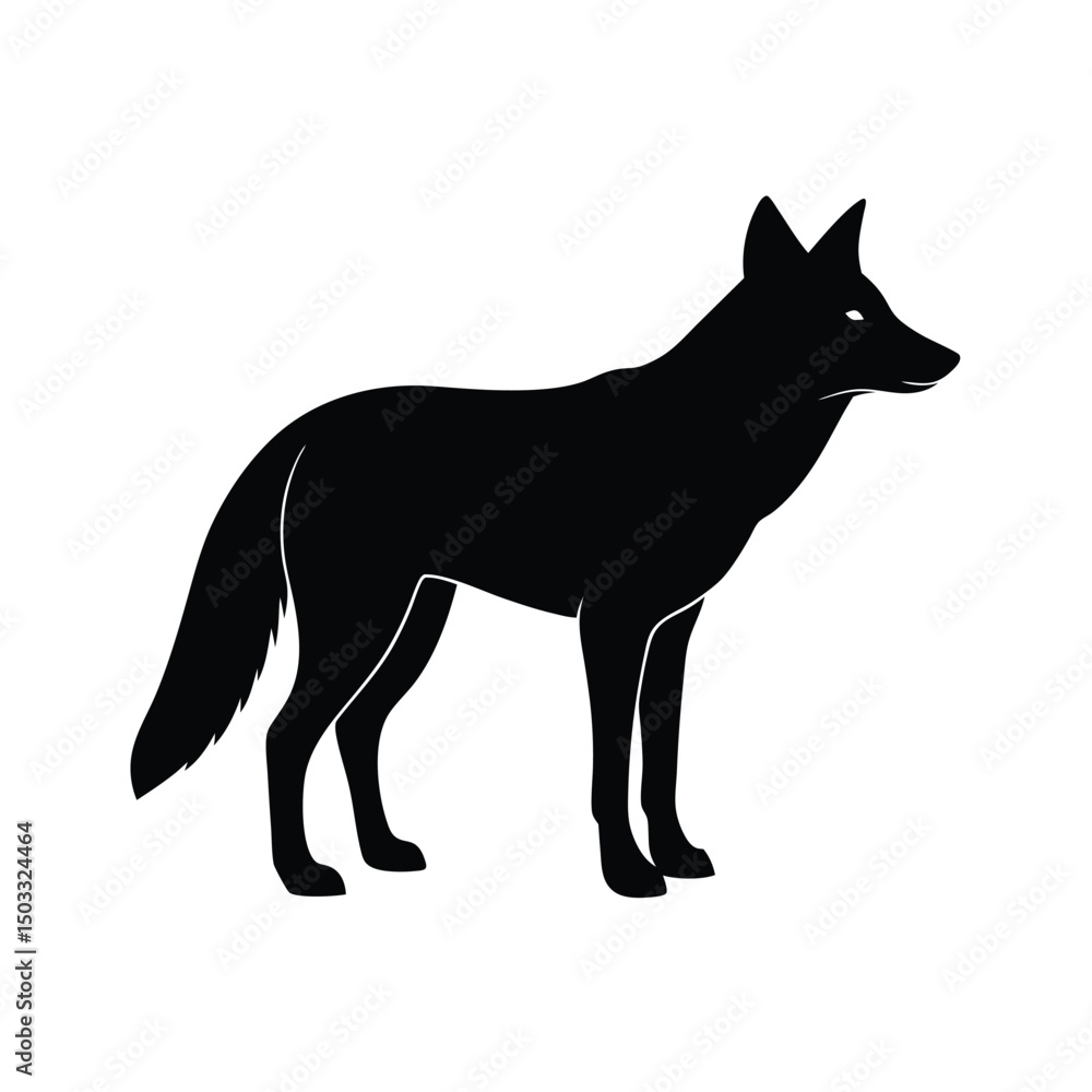 wolf vector silhouette wolf vector silhouette