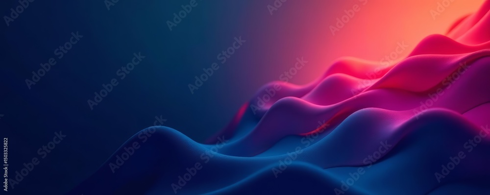 Obraz premium Dark color blend background for graphic projects, digital, sleek, gradient