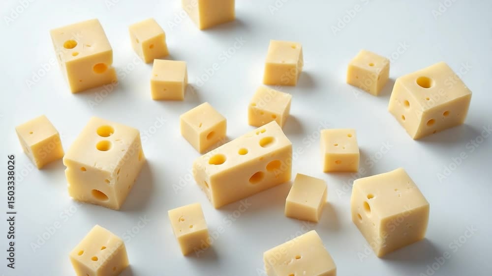 Aerial view of a piece of cheese isolated on a background. Aerial view of a piece of cheese isolated on a background.
