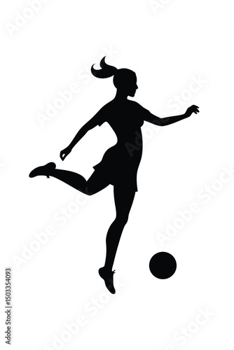 football player silhouette