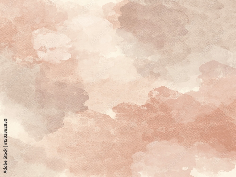 Soft abstract watercolor background with gentle peach, beige, and taupe tones. Ideal for modern design, decor, or creative projects. Soft abstract watercolor background with gentle peach, beige, and taupe tones. Ideal for modern design, decor, or creative projects.