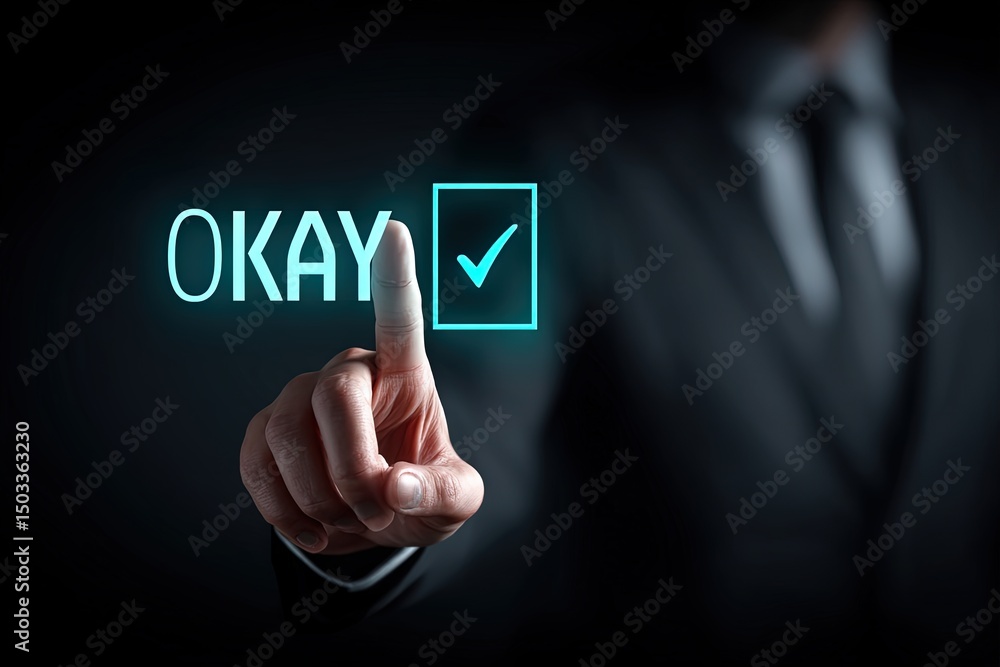 Okay Checkbox Selection by Finger Okay Checkbox Selection by Finger