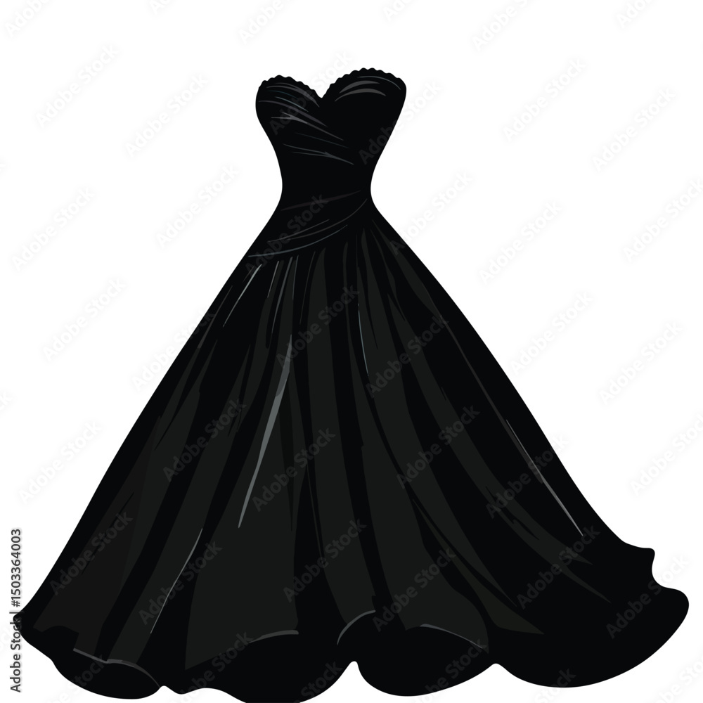 Naklejka premium dress clip art