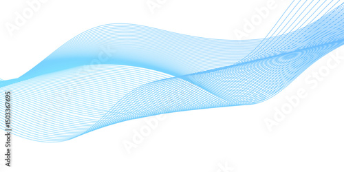 Speed lines connection vector background. Flowing futuristic dynamic motion technology. Wave curve of a smoky flow movement abstract background.