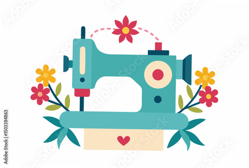 vintage sewing machine