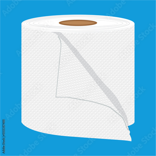 toilet paper roll, hygiene tissue roll .