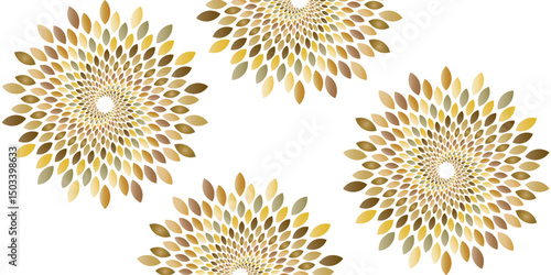 Traditional Mandala  ottoman clean and Flower of life pattern logo design inspiration with white background. creating a modern technology background. minimalist texture. Vector. Illustration.