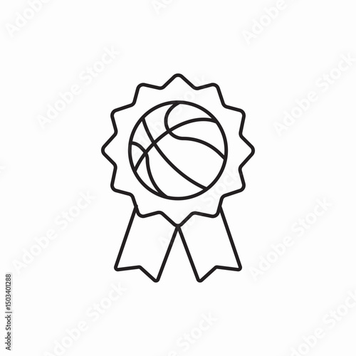 medal award badge icon sign vector