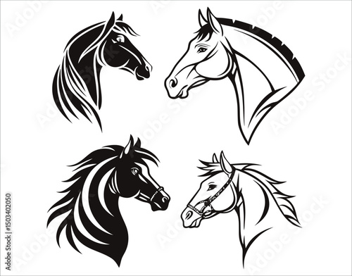 Horse Head Cut File Set
