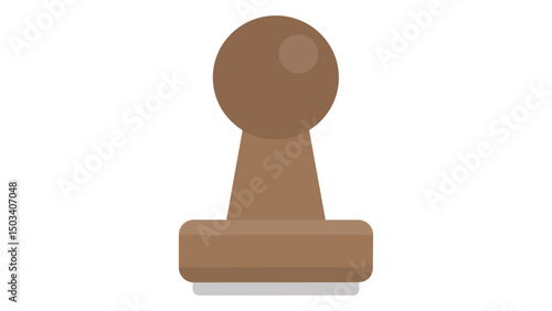 rubber stamp isolated