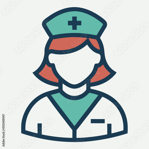 vector illustration of a man in a cap