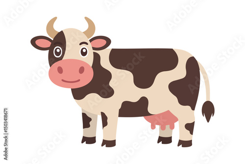Eid aladha a cartoon cow