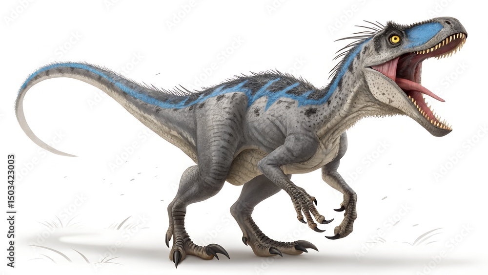 Fototapeta premium tyrannosaurus dinosaur vector illustration