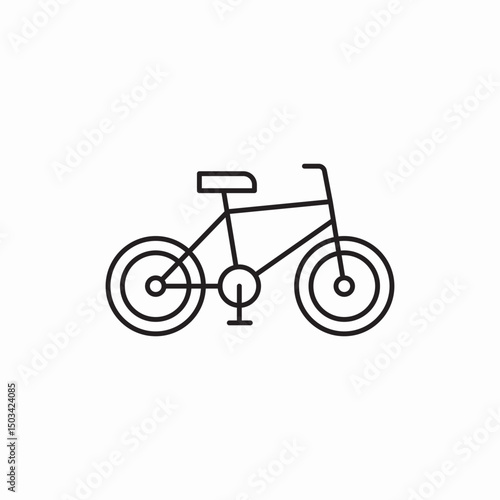 bicycle vehicle icon sign vector