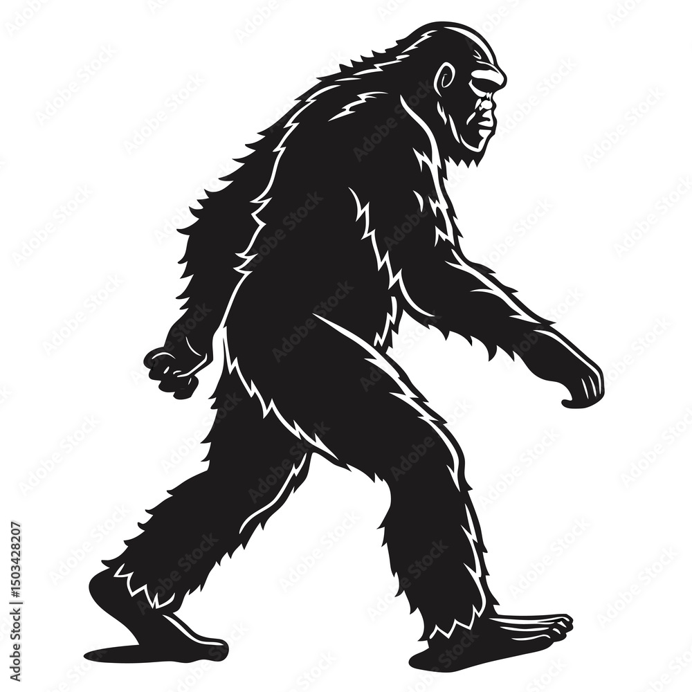 Fototapeta premium Silhouette of a Mammal