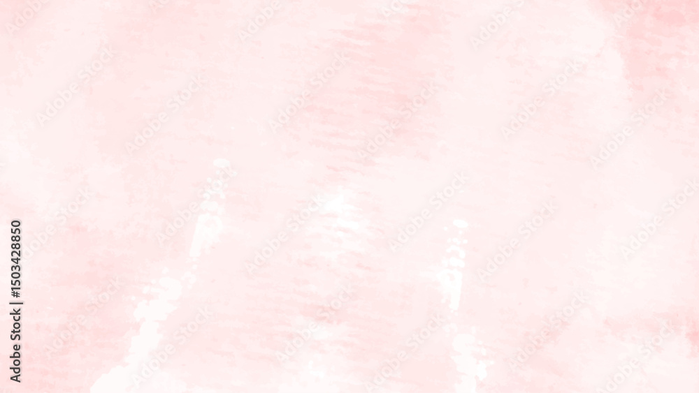 Fototapeta premium Pink ink and watercolor textures on white paper background. pink paper texture, abstract background.