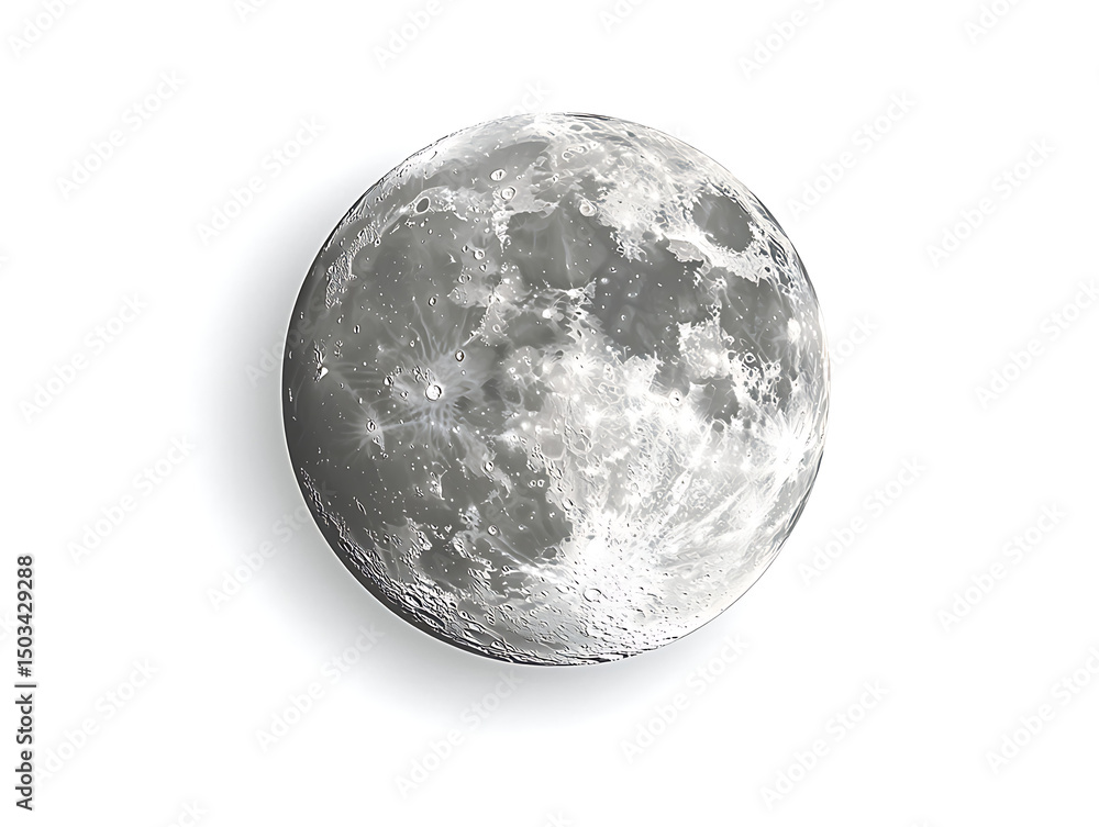 Full Moon with Space, and Celestial Body. Full Moon with Space, and Celestial Body.