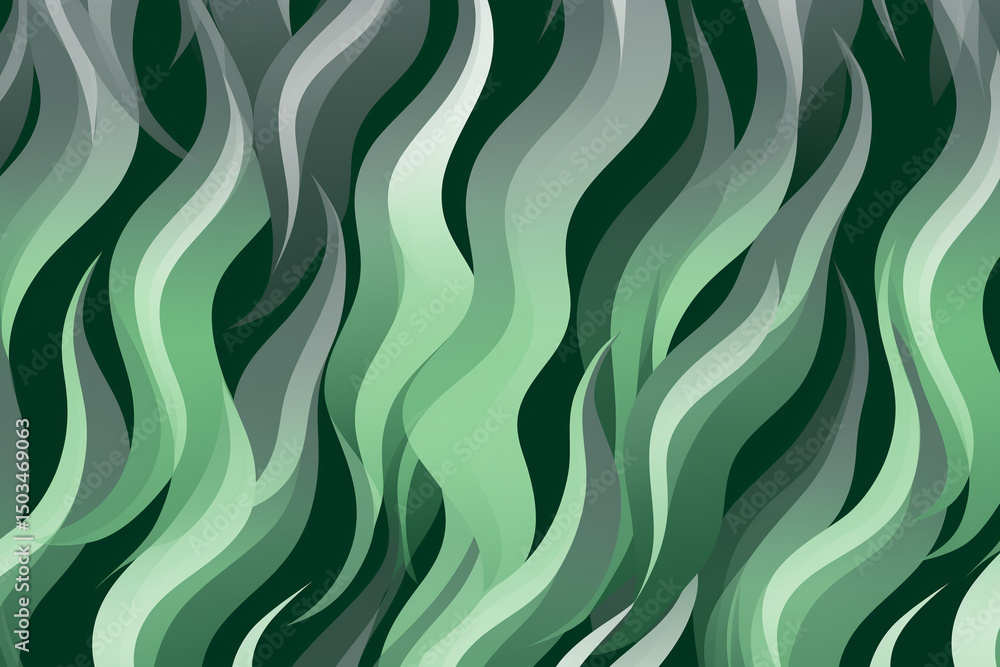 Green and gray flames pattern wallpaper Green and gray flames pattern wallpaper