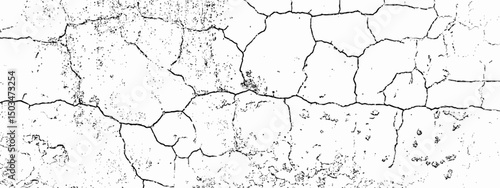  white grunge showing a close up of a cracked and broken stone wall texture with detailed patterns and rough surface features  white background.