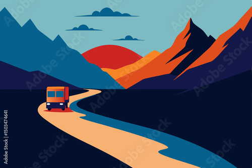 road to the mountains