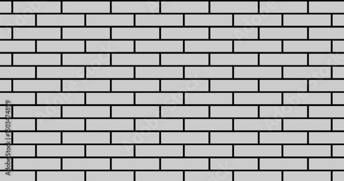 Modern Gray Brick Wall Texture – Abstract Background Design"