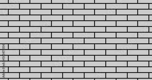 Modern Gray Brick Wall Texture – Abstract Background Design"