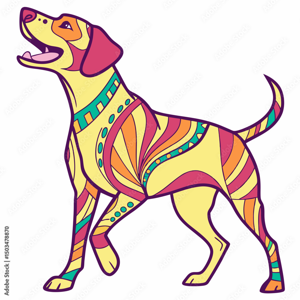 Fototapeta premium Dog vector