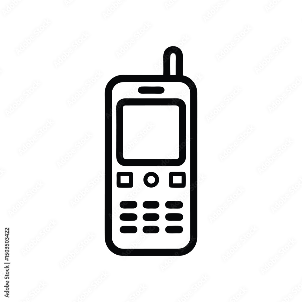 cell phone isolated on white background cell phone isolated on white background